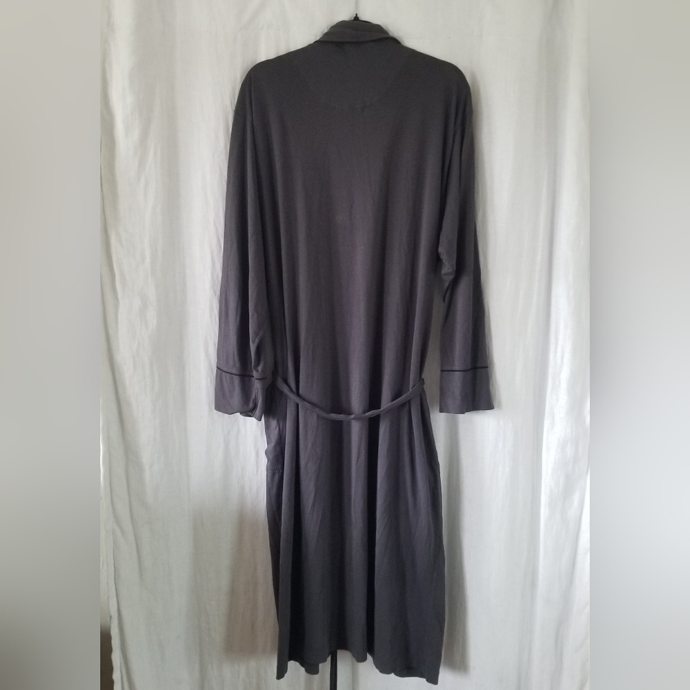 Daniel Buchler | 100% Peruvian Pima Cotton Robe Ink Robe - Picture 4 of 8